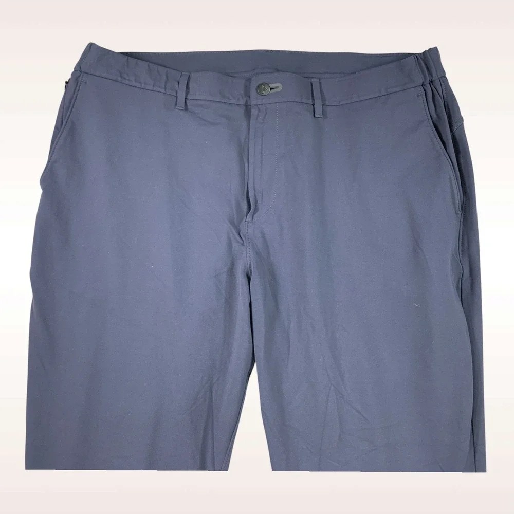 Public Rec Gamechanger‎ Pants Mens 40x28 Blue Straight Tech Stretch 5-Pocket